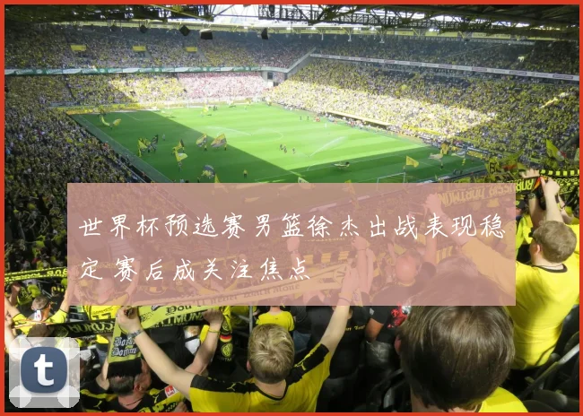 世界杯预选赛男篮徐杰出战表现稳定 赛后成关注焦点